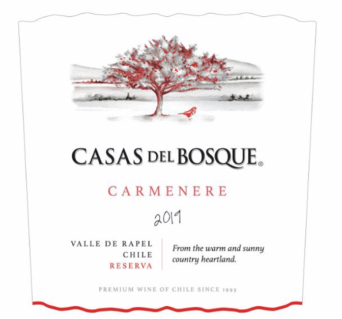 Casas del Bosque 2019 Reserva Carmenère (Rapel Valley)