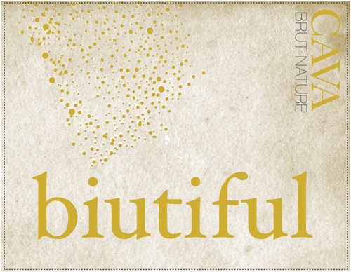 Biutiful NV Brut Nature Sparkling (Cava)