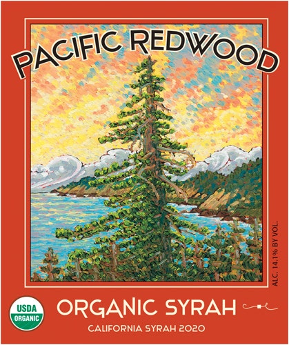 Pacific Redwood 2020 Organic Syrah (California)