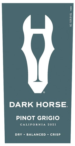 Dark Horse 2021 Pinot Grigio (California)