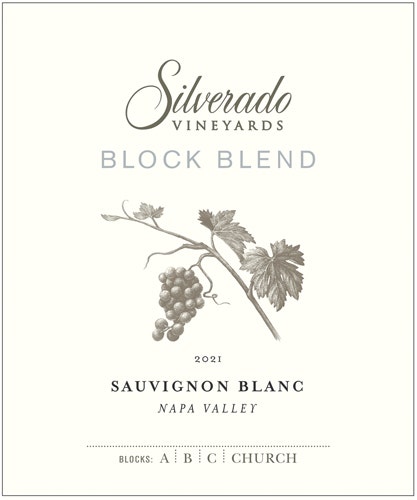 Silverado 2021 Block Blend Sauvignon Blanc (Napa Valley)