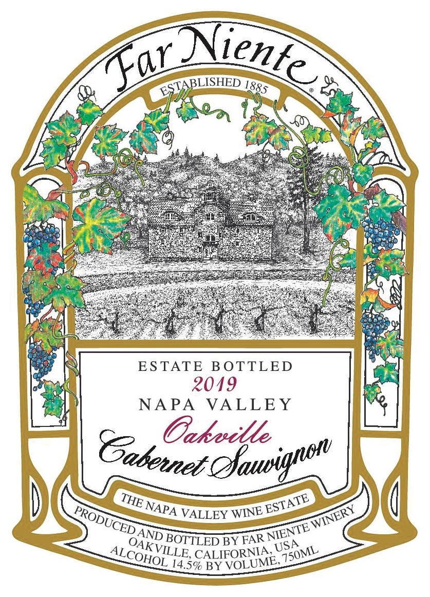 Far Niente 2019 Estate Bottled Cabernet Sauvignon (Oakville)