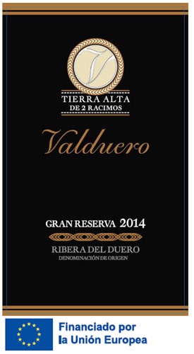 Valduero 2014 Tierra Alta De 2 Racimos Gran Reserva Tempranillo (Ribera del Duero)