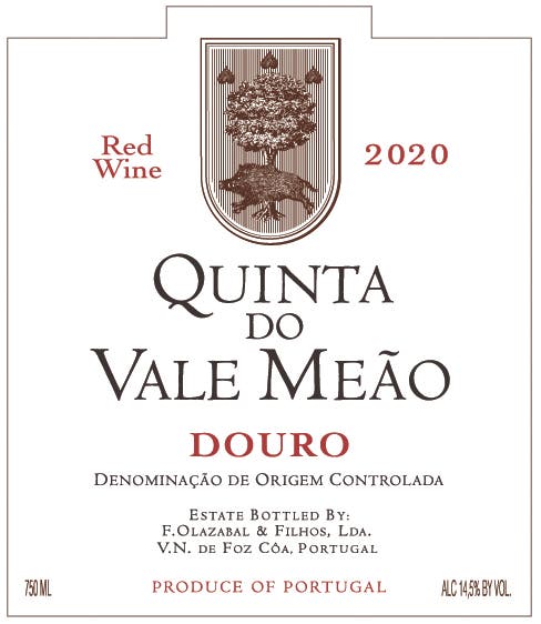 Quinta do Vale Meão 2020 Red (Douro)