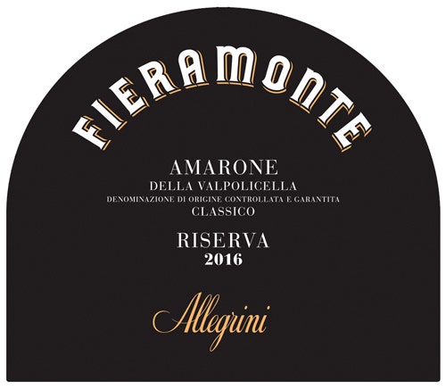 Allegrini 2016 Fieramonte Riserva Red (Amarone della Valpolicella Classico)