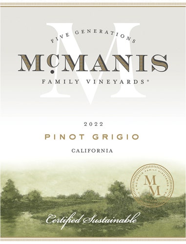 McManis 2022 Pinot Grigio (River Junction)