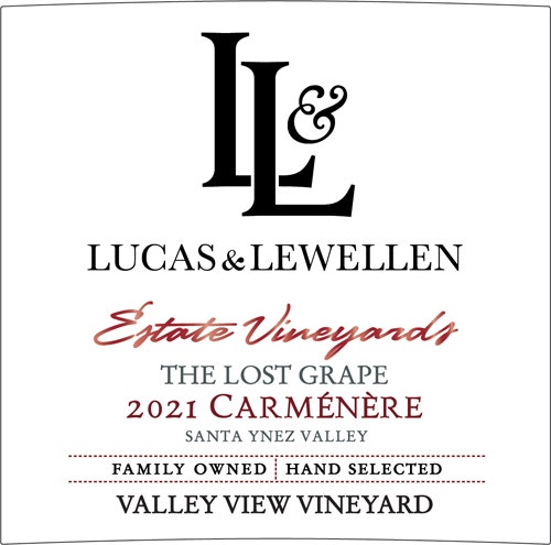 Lucas & Lewellen 2021 The Lost Grape Valley View Vineyard Carménère (Santa Ynez Valley)