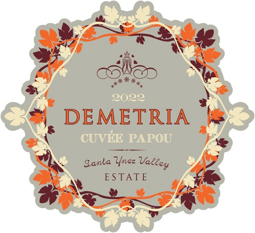 Demetria 2022 Cuvée Papou White (Santa Ynez Valley)