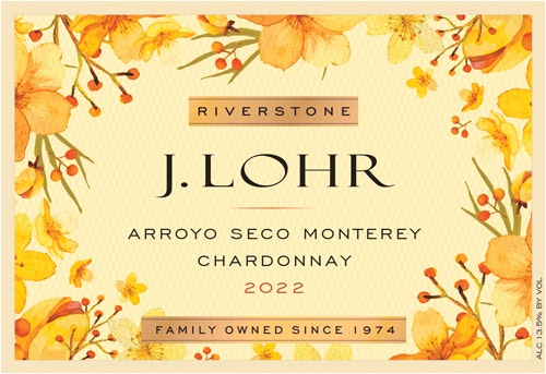 J. Lohr 2022 Riverstone Chardonnay (Arroyo Seco)