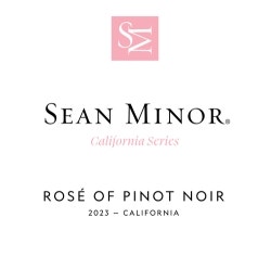 Sean Minor 2023 California Series Rosé of Pinot Noir Rosé (California)