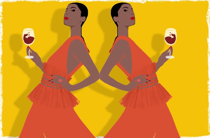 Pairing wine with fashion designers