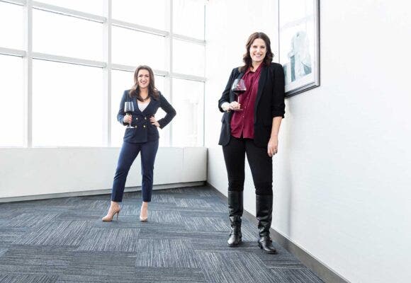 Jacqueline Strum, President & Publisher of Wine Enthusiast Media (left) and Dara P. Kapoor, Vice President of Content (right)