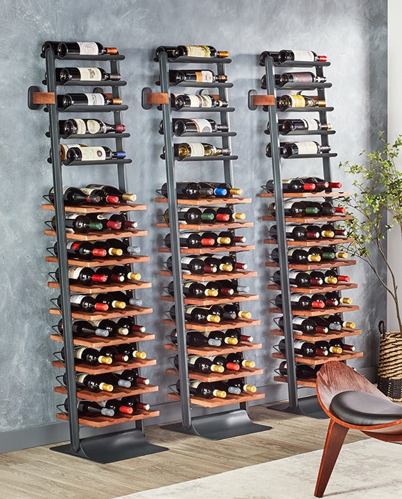 decorative wine rack