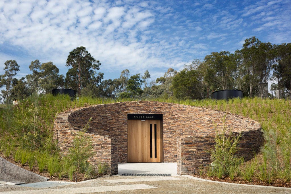 Entrance to the Cellar Door at TarraWarra Estate